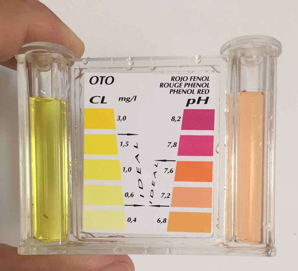 Probe mit OTO und Phenol