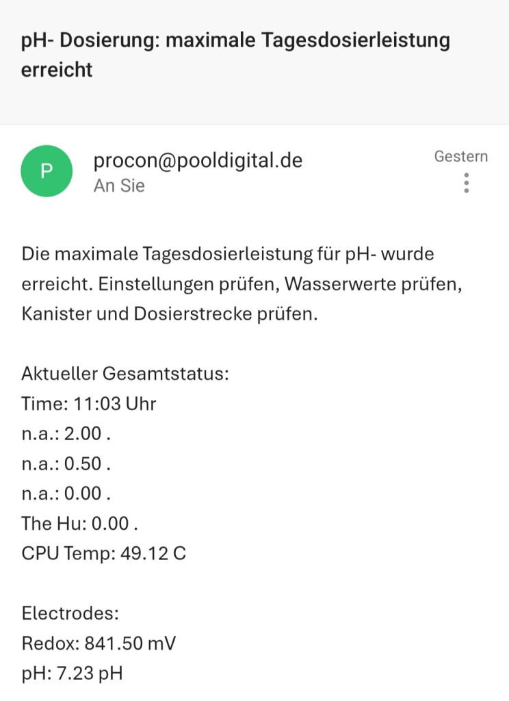 Heute 11 Uhr