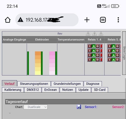 Zugriff auf Oberfläche funktioniert nicht